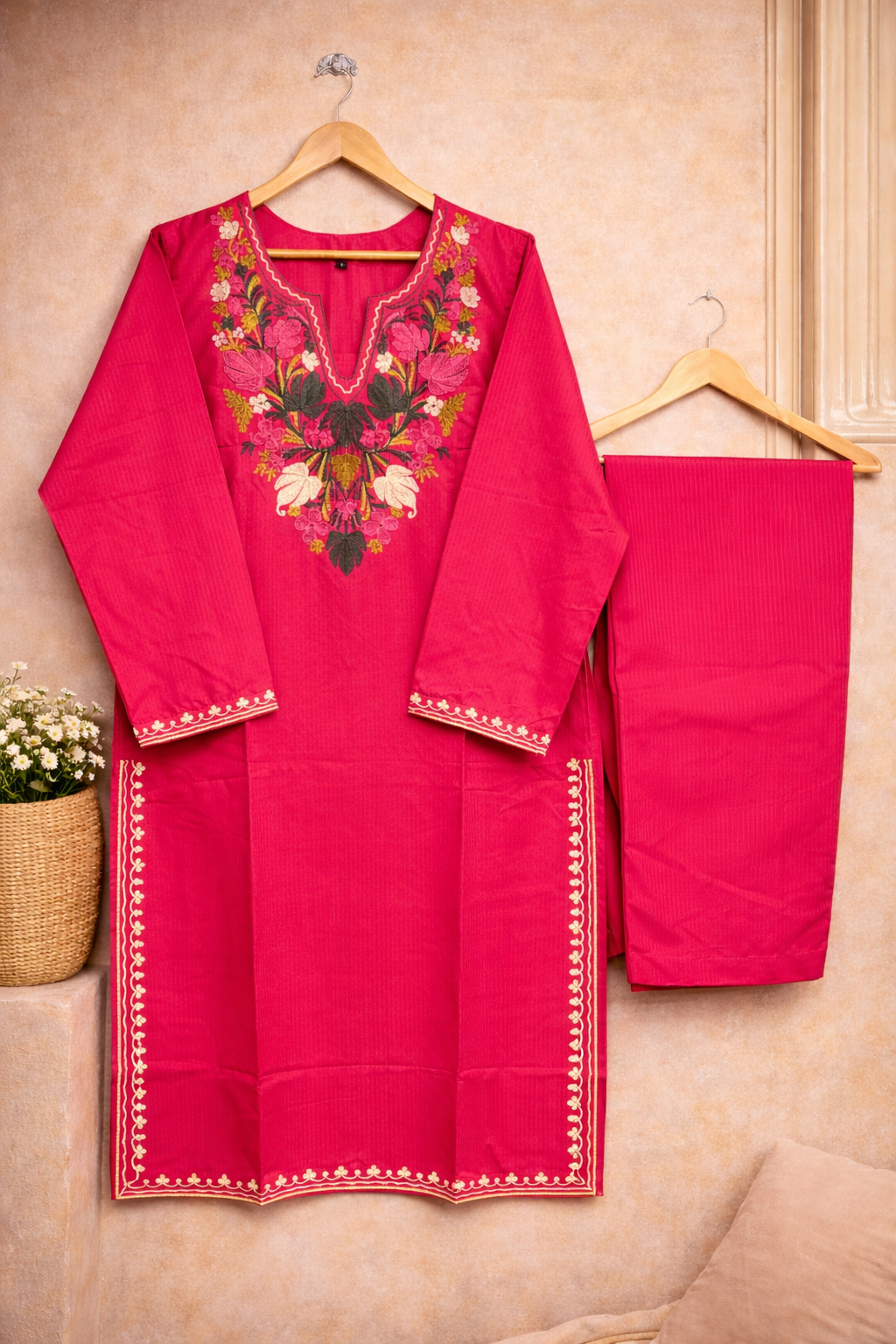 Kashmiri Farren 2 Piece Long Lenght.