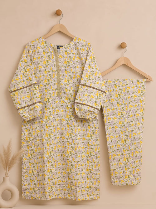 Woolen 2 Piece Printed LimeLight